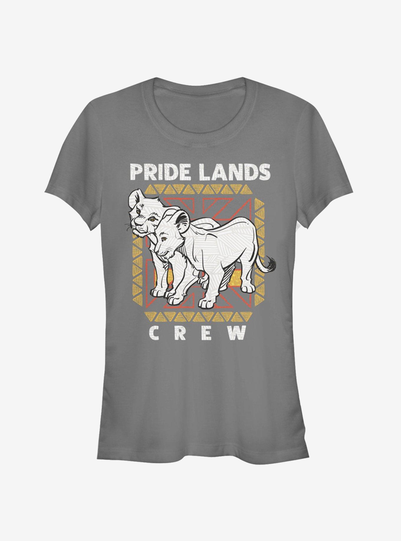 Disney The Lion King 2019 Pride Lands Crew Girls T-Shirt, CHARCOAL, hi-res
