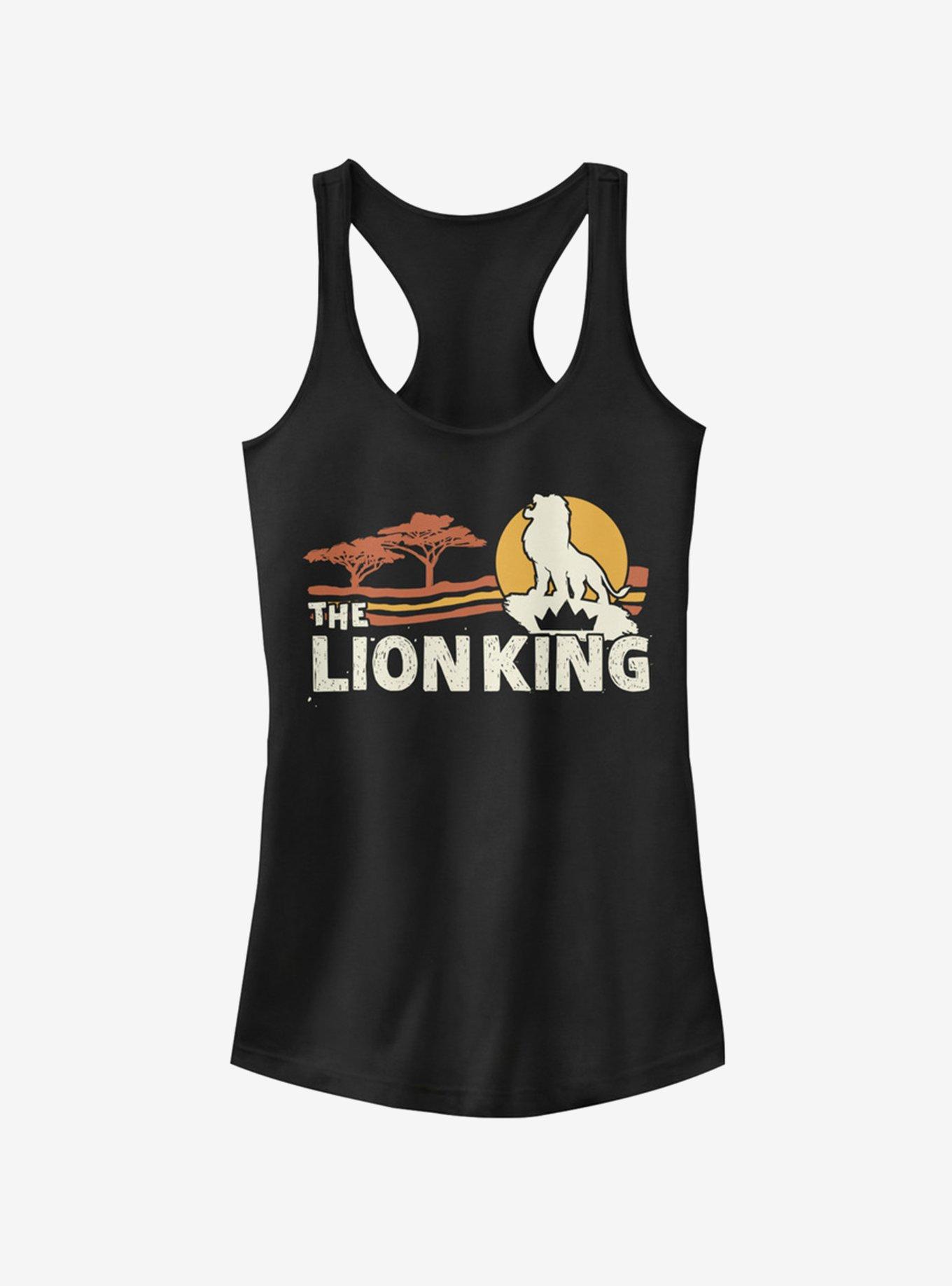 Disney The Lion King 2019 Savannah Scene Back Girls Tank, , hi-res