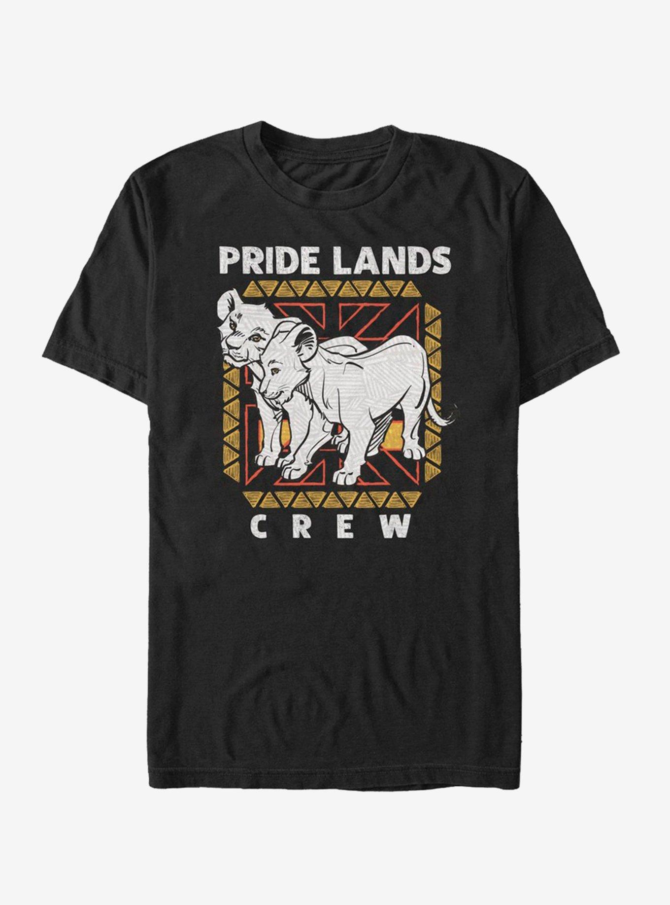 Disney The Lion King 2019 Pride Lands Crew T-Shirt, BLACK, hi-res