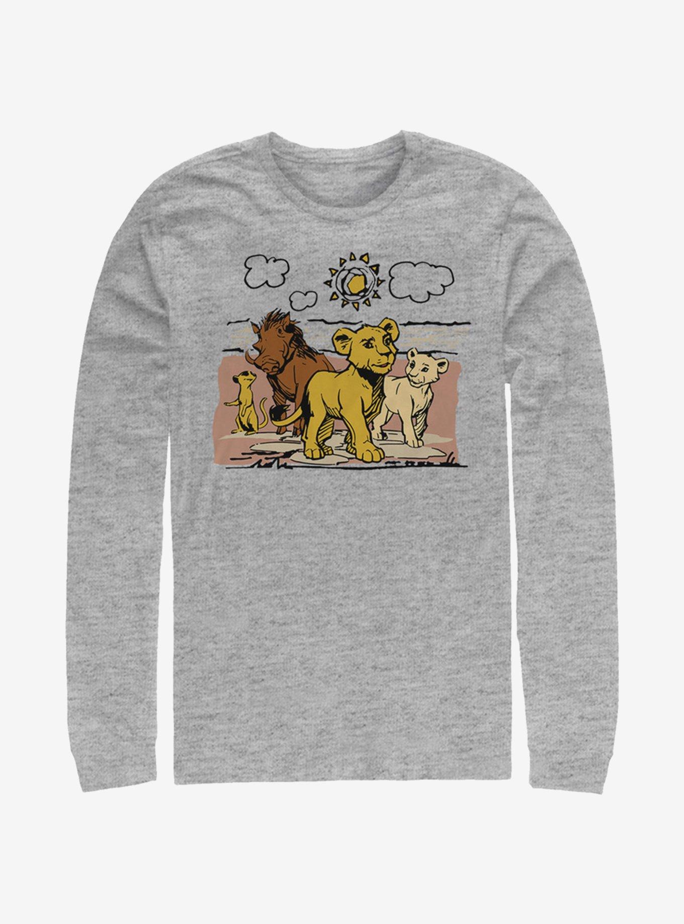 Disney The Lion King 2019 Hakuna Group Long-Sleeve T-Shirt, , hi-res