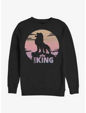 Disney The Lion King 2019 Sunset Logo Sweatshirt, , hi-res