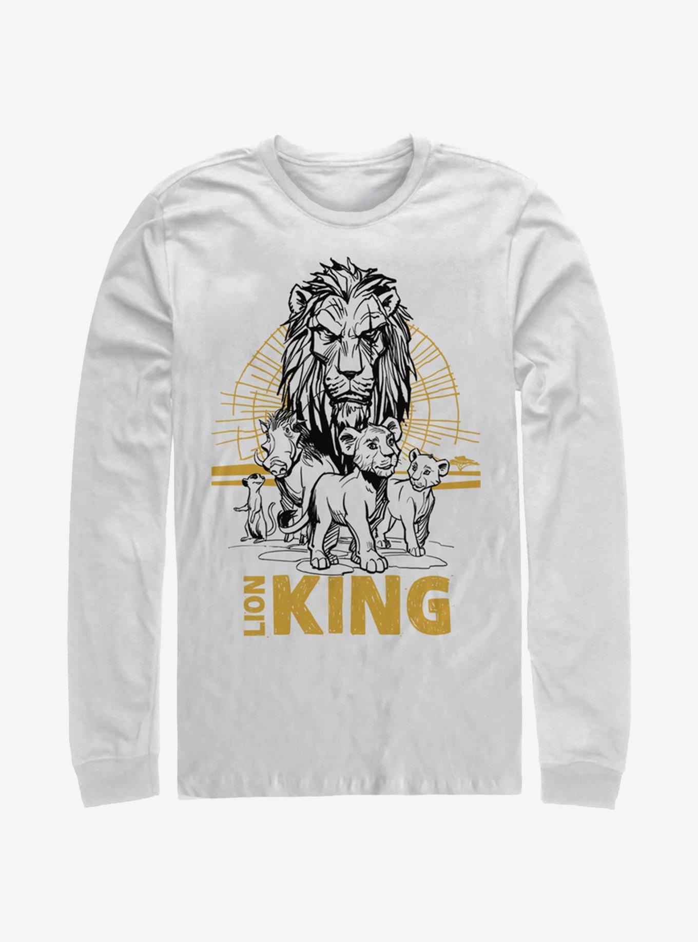 Disney The Lion King 2019 Lion King Group Long-Sleeve T-Shirt, , hi-res