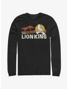 Disney The Lion King 2019 Savannah Scene Back Long-Sleeve T-Shirt, , hi-res