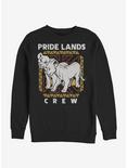 Disney The Lion King 2019 Pride Lands Crew Sweatshirt, BLACK, hi-res