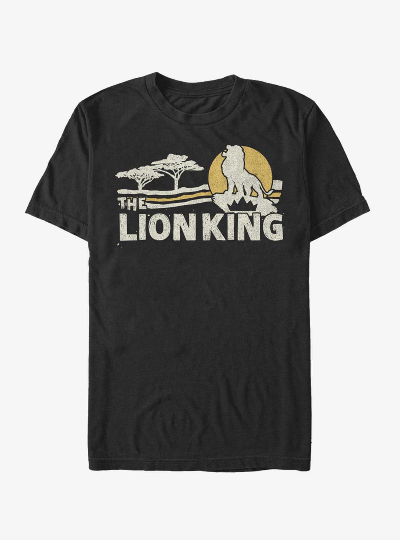 Disney The Lion King 2019 Savannah Scene Back T-Shirt, , hi-res