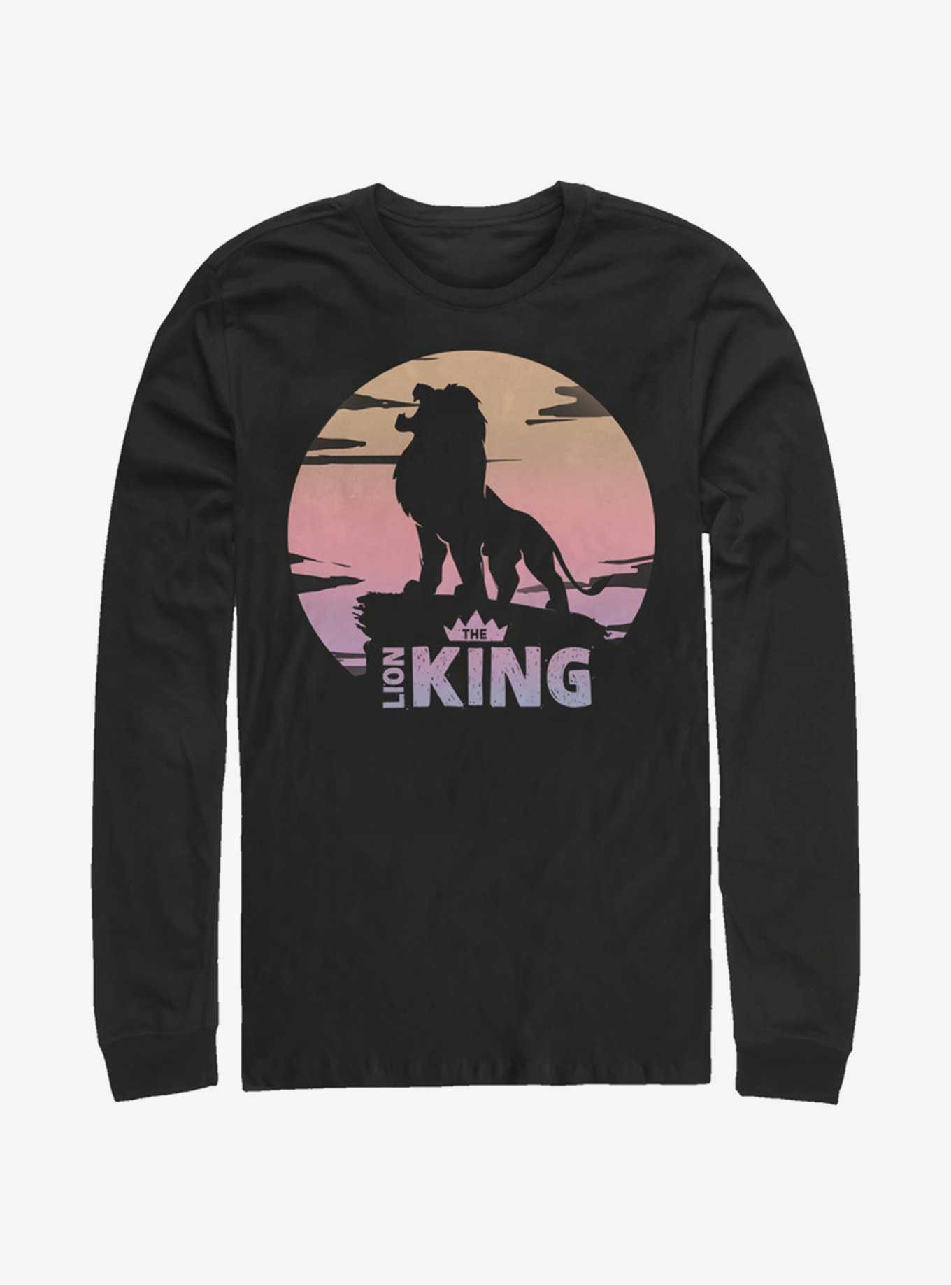 Disney The Lion King 2019 Sunset Logo Long-Sleeve T-Shirt, , hi-res