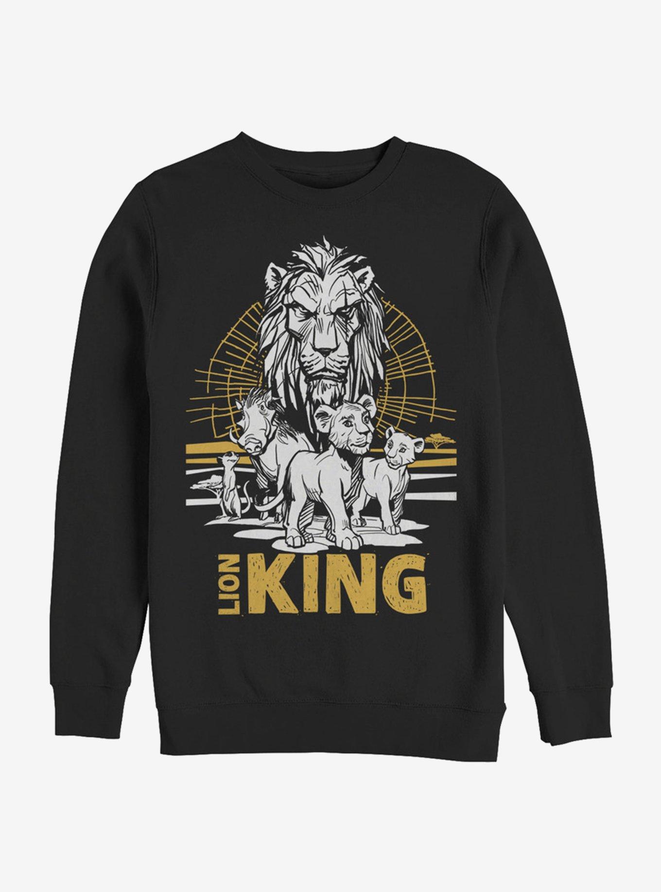 Disney The Lion King 2019 Lion King Group Sweatshirt, , hi-res