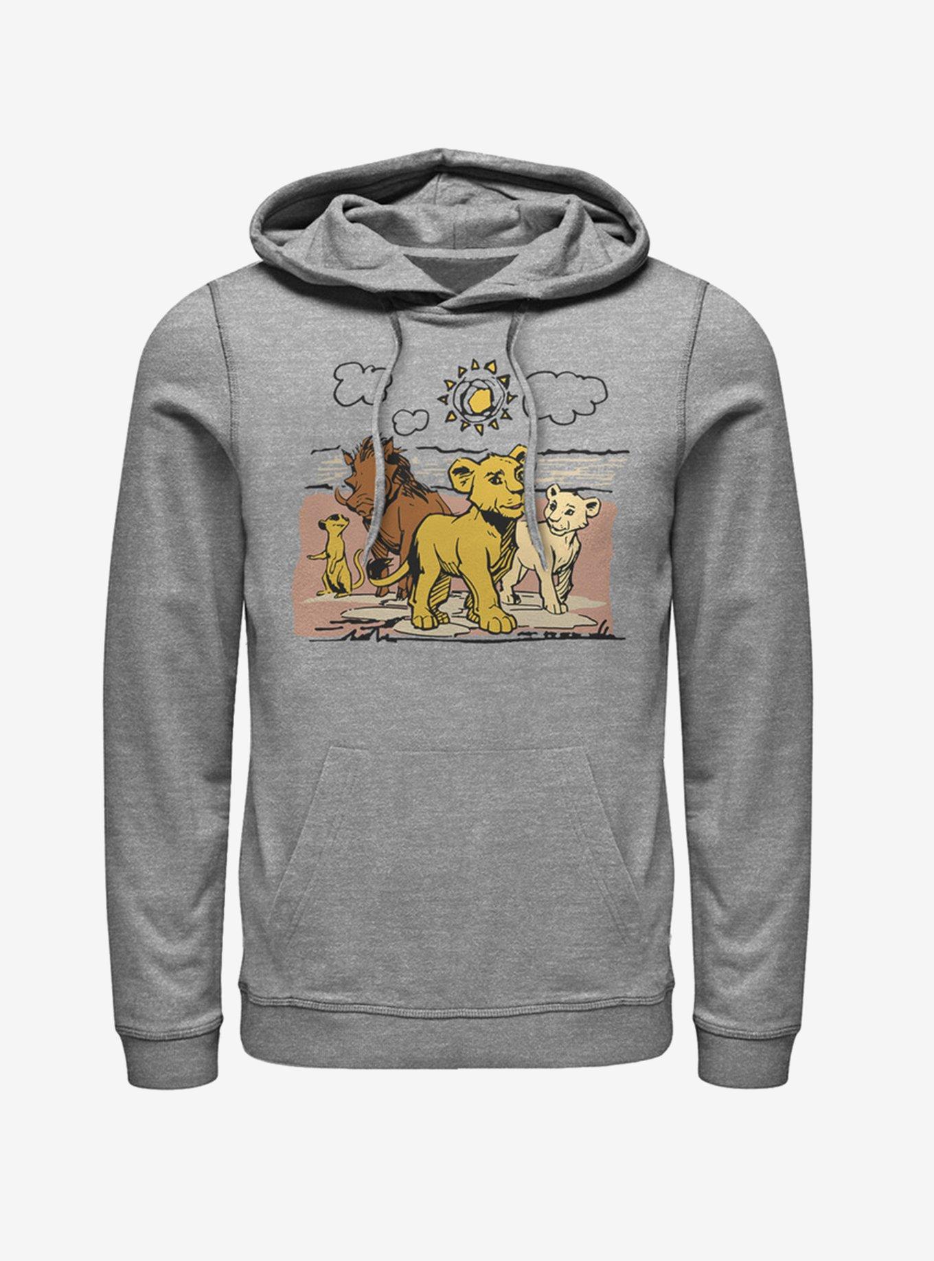 Disney The Lion King 2019 Hakuna Group Hoodie, , hi-res