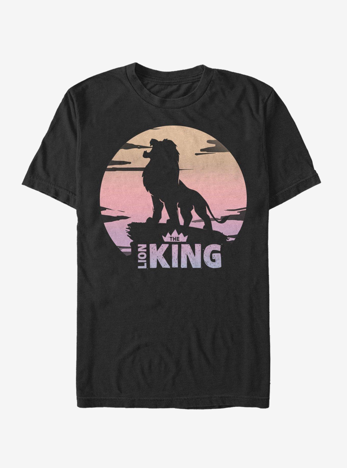 Disney The Lion King 2019 Sunset Logo T-Shirt, , hi-res