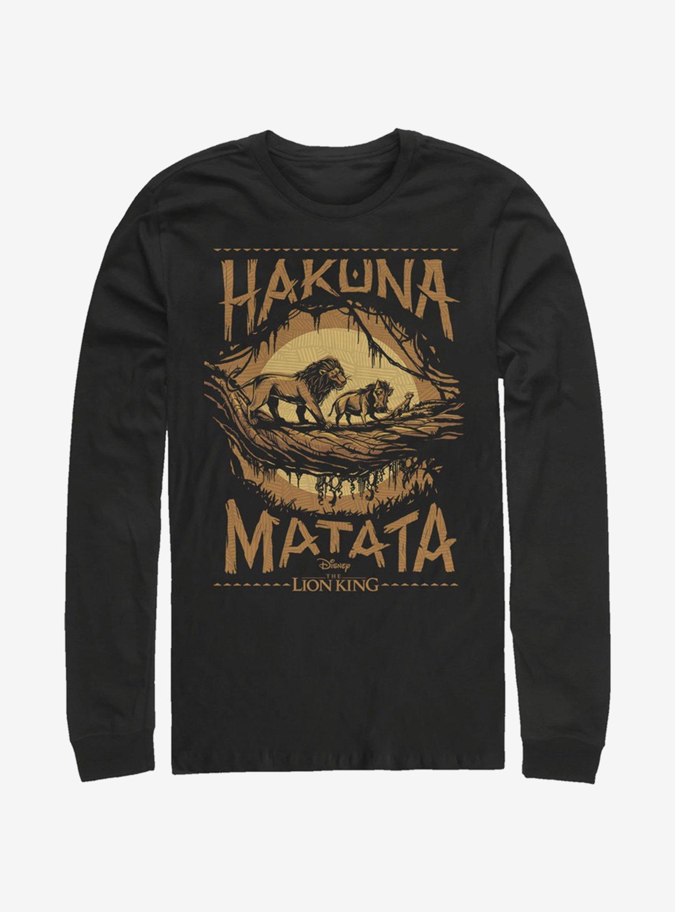 Disney The Lion King 2019 Savanna Poster Long-Sleeve T-Shirt, , hi-res