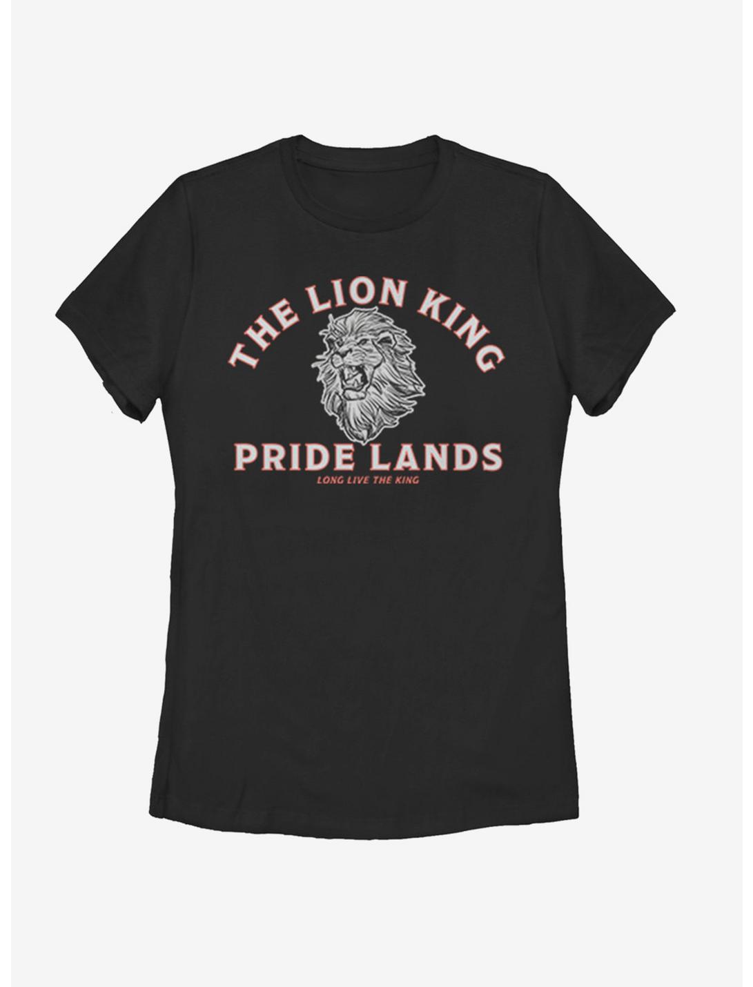 Disney The Lion King 2019 Minimal Lion King Back Womens T-Shirt, BLACK, hi-res