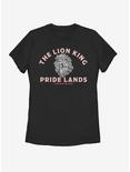 Disney The Lion King 2019 Minimal Lion King Back Womens T-Shirt, BLACK, hi-res
