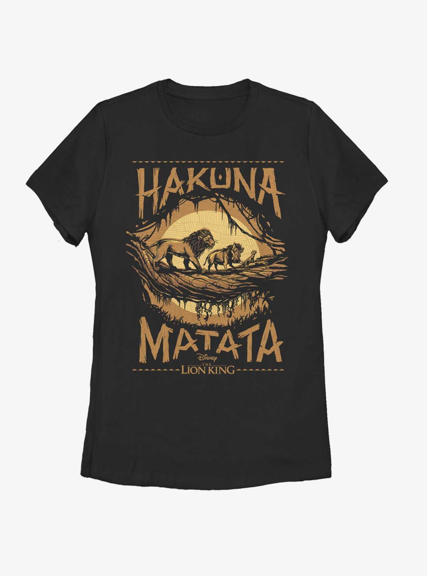 Disney The Lion King 2019 Savanna Poster Womens T-Shirt, , hi-res