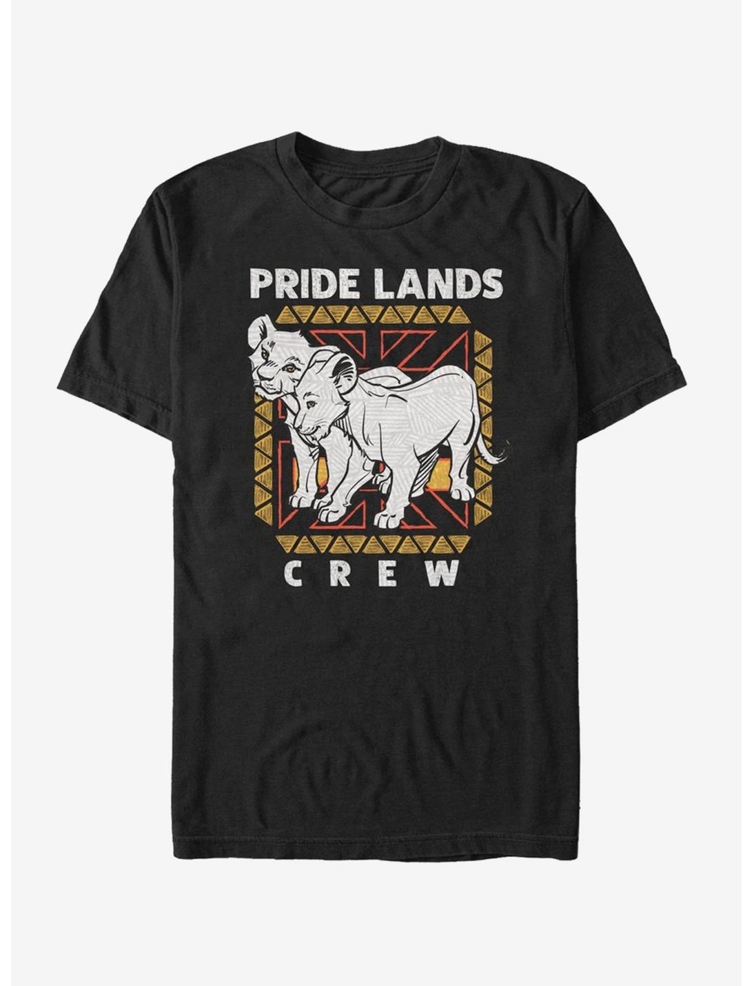 Disney The Lion King 2019 Pride Lands Crew T-Shirt, BLACK, hi-res