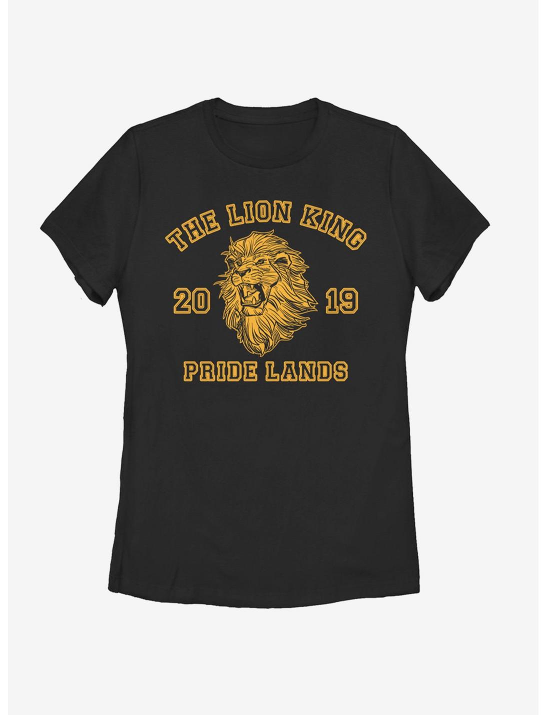Disney The Lion King 2019 Pride Lands Simba Womens T-Shirt, BLACK, hi-res