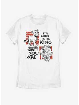 Disney The Lion King 2019 Simba Text Womens T-Shirt, , hi-res