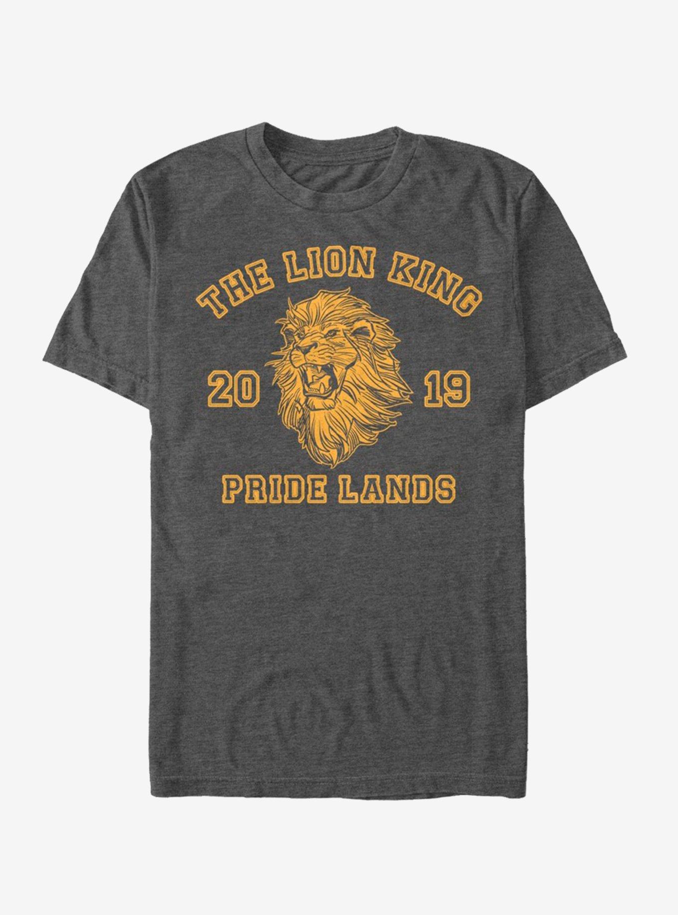 Disney The Lion King 2019 Pride Lands Simba T-Shirt, CHAR HTR, hi-res