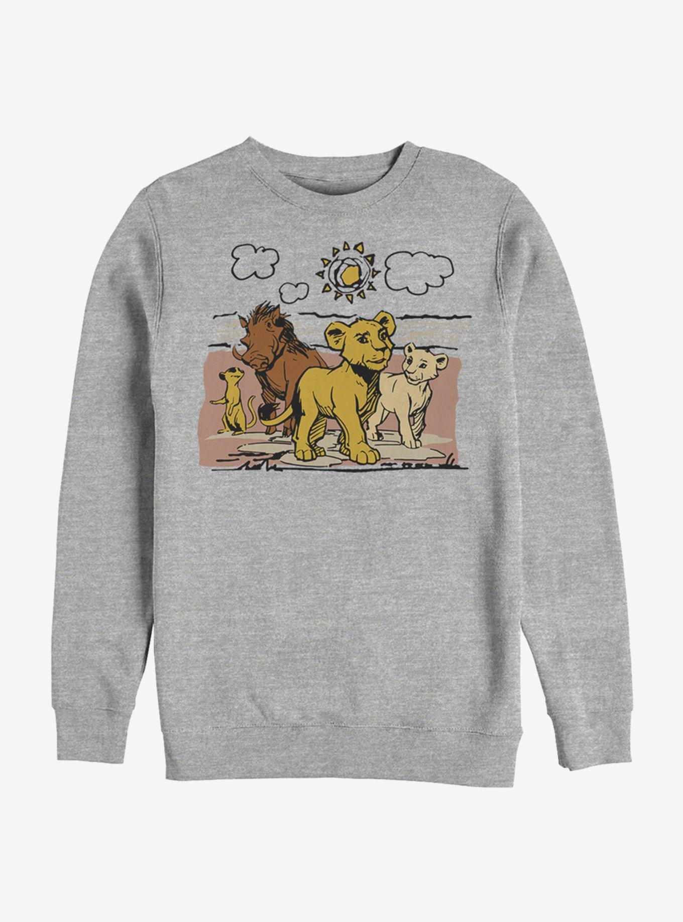 Disney lion best sale king sweatshirt