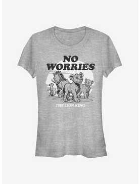 Disney The Lion King 2019 No Worries Back Girls T-Shirt, , hi-res