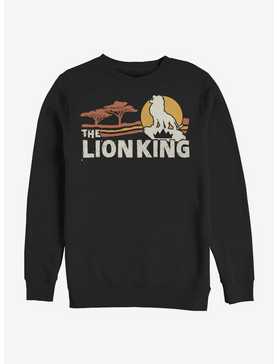 Disney The Lion King 2019 Savannah Scene Back Sweatshirt, , hi-res