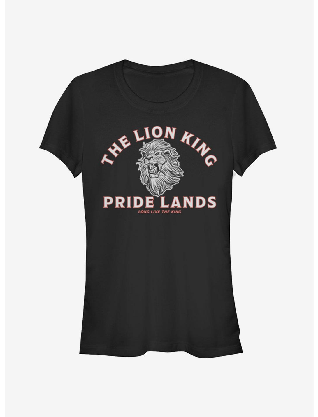 Disney The Lion King 2019 Minimal Lion King Back Girls T-Shirt, BLACK, hi-res