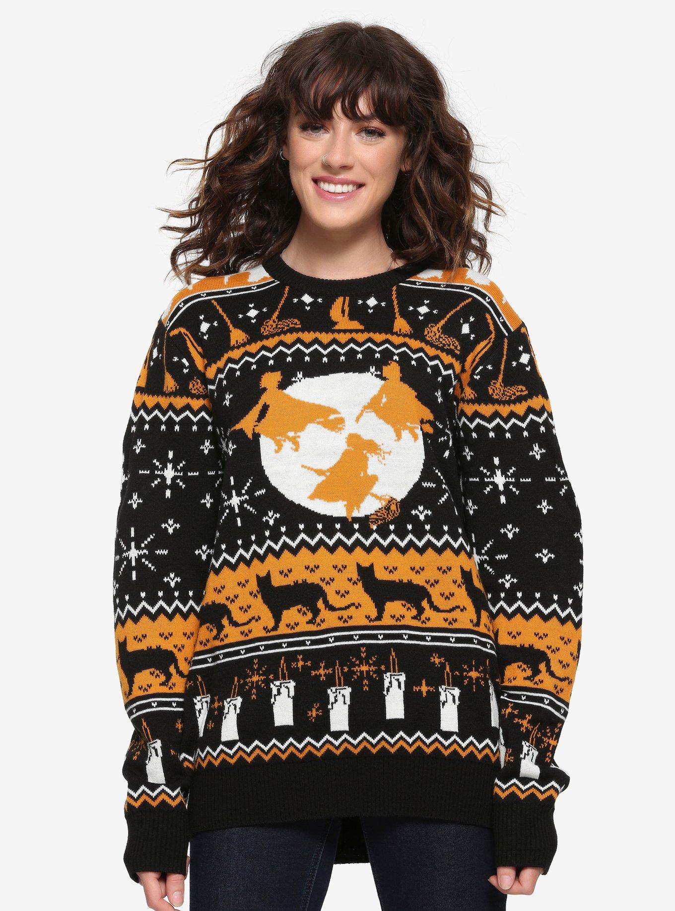 Her Universe Disney Hocus Pocus Halloween Sweater - BoxLunch Exclusive, MULTI, hi-res