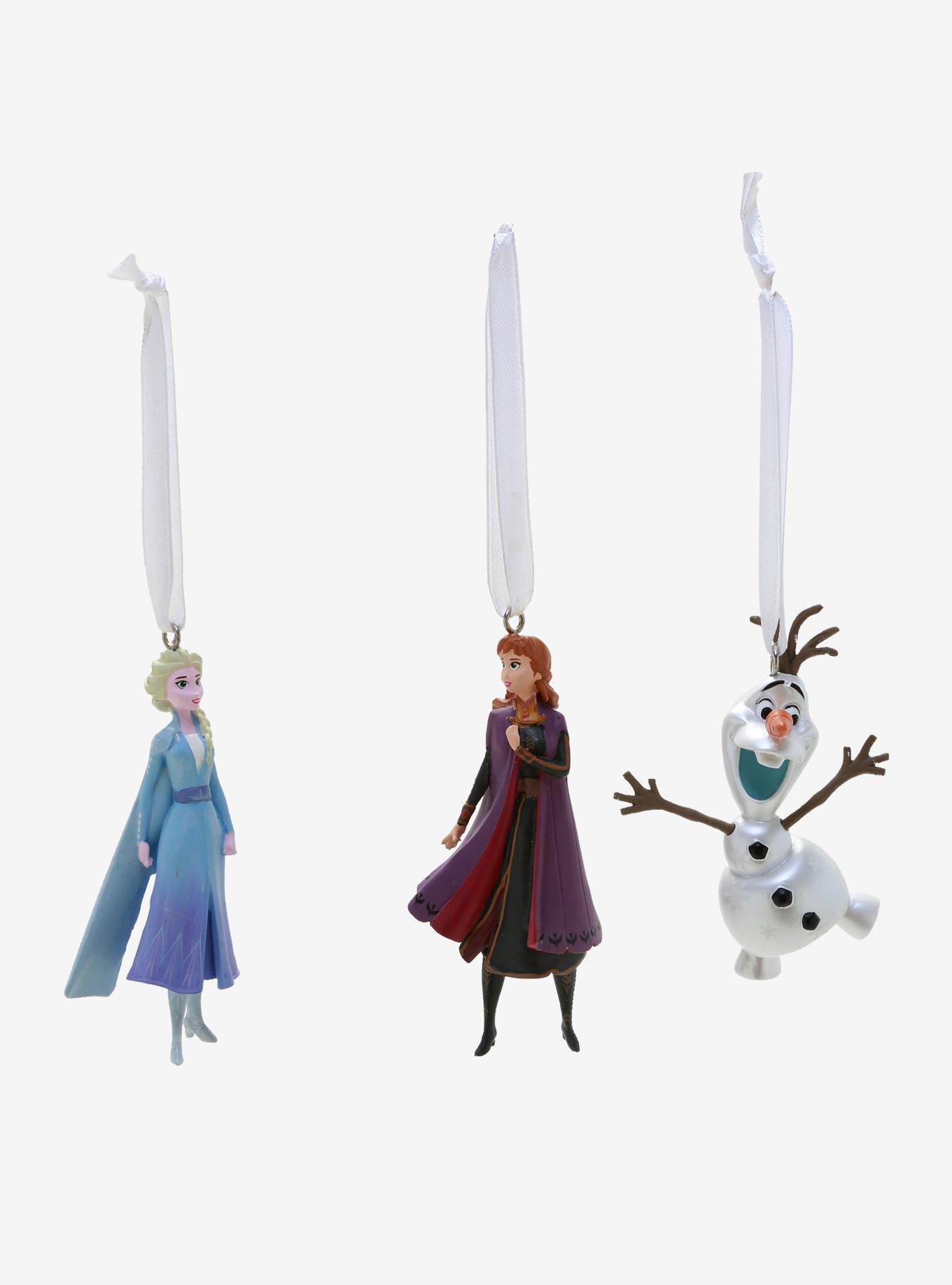 Disney Frozen 2 Elsa Anna Olaf Ornament Set, , hi-res