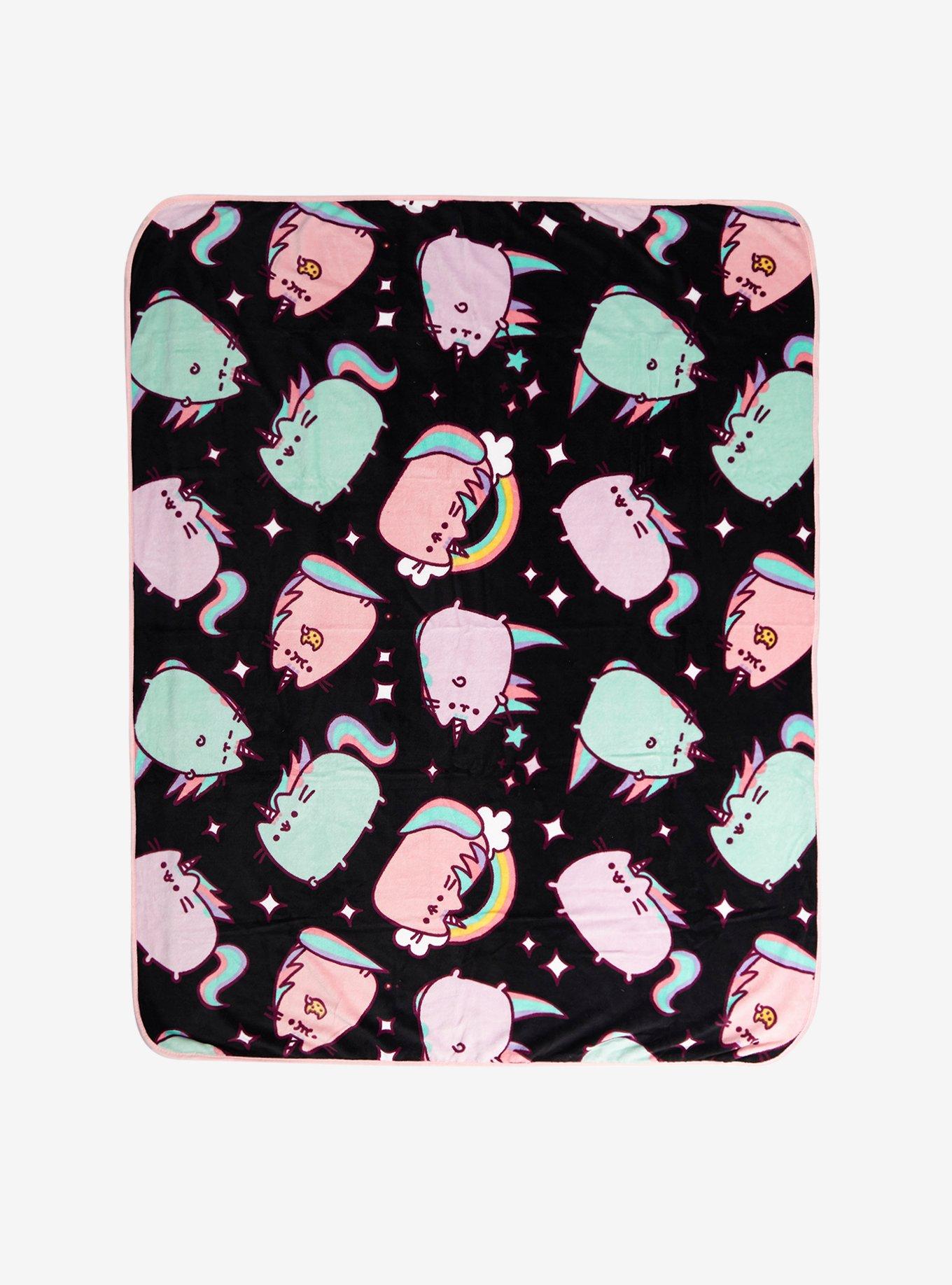 Pusheen Pusheenicorn Plush Throw Blanket, , hi-res