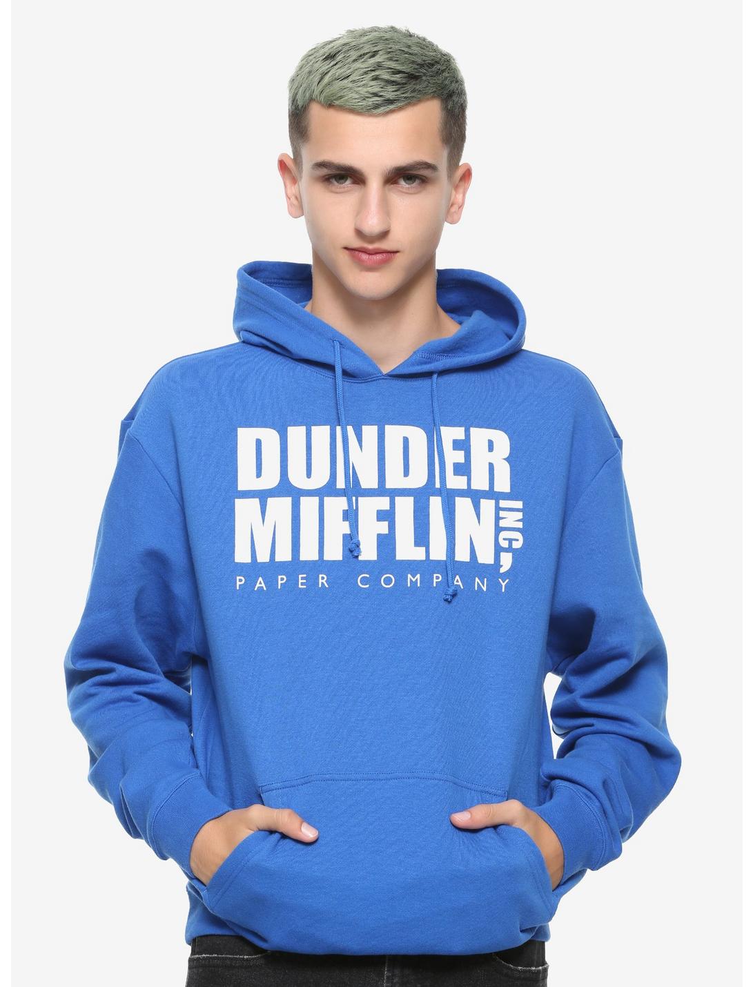 The Office Dunder Mifflin Hoodie, WHITE, hi-res