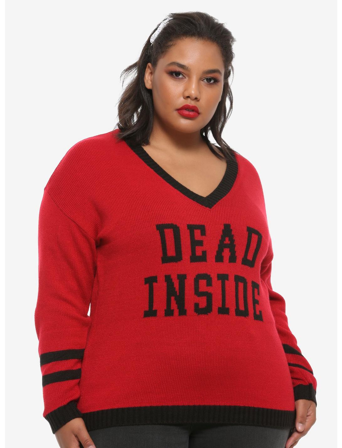 Dead Inside Girls Sweater Plus Size | Hot Topic