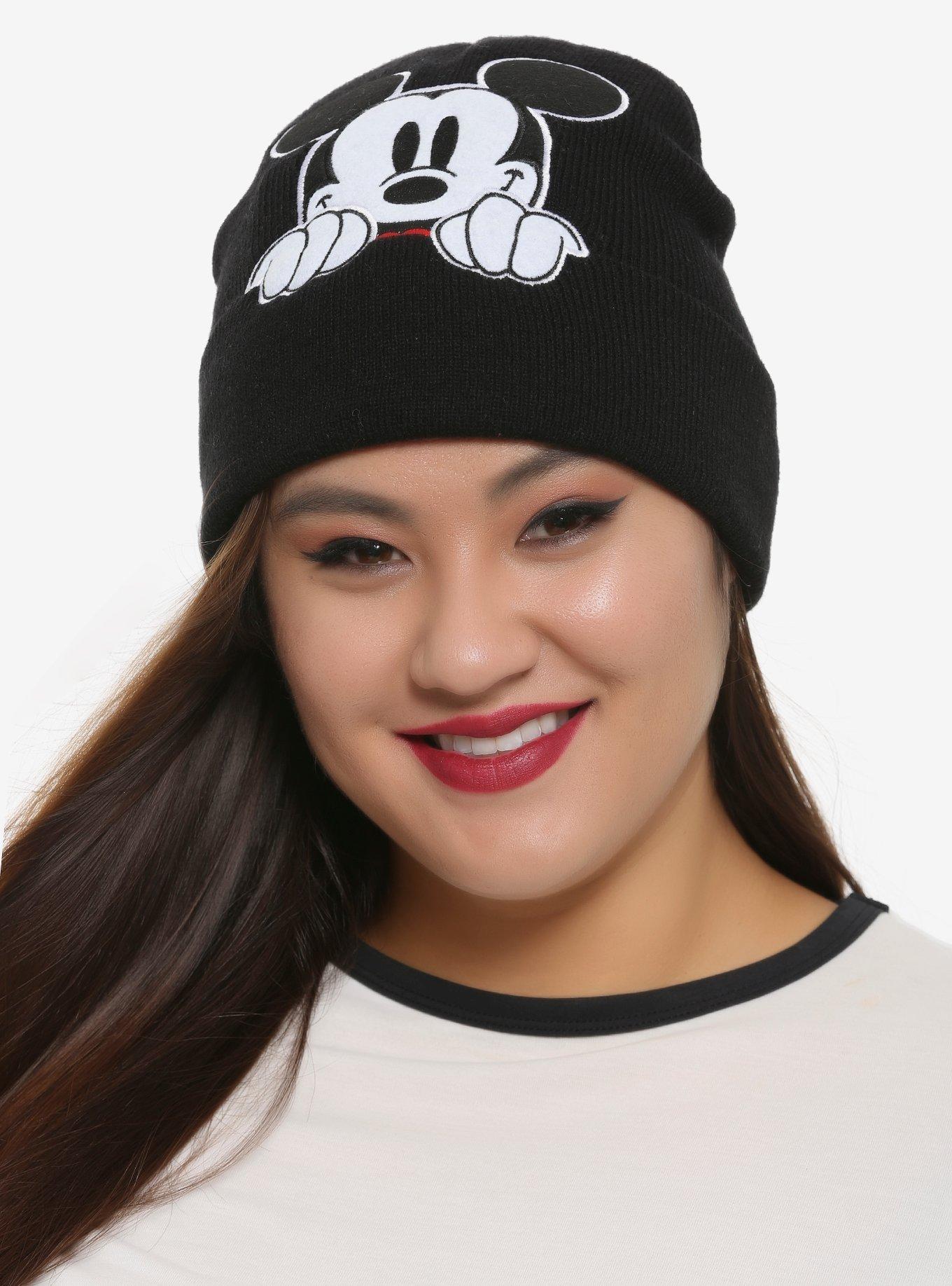 Disney Mickey Mouse Peekaboo Watchman Beanie, , hi-res
