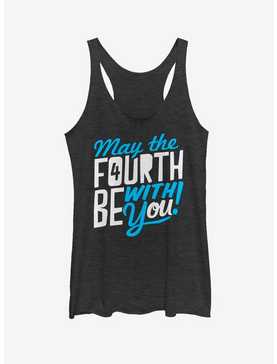 Star Wars May the Fourth be with You Womens Tank Top, , hi-res