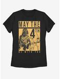 Star Wars May the Fourth Box Womens T-Shirt, BLACK, hi-res