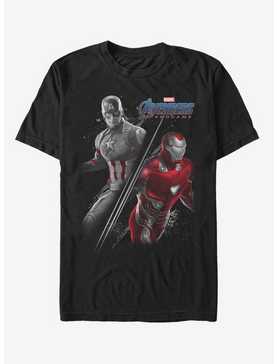 Marvel Avengers Endgame Cap Ironman T-Shirt, , hi-res