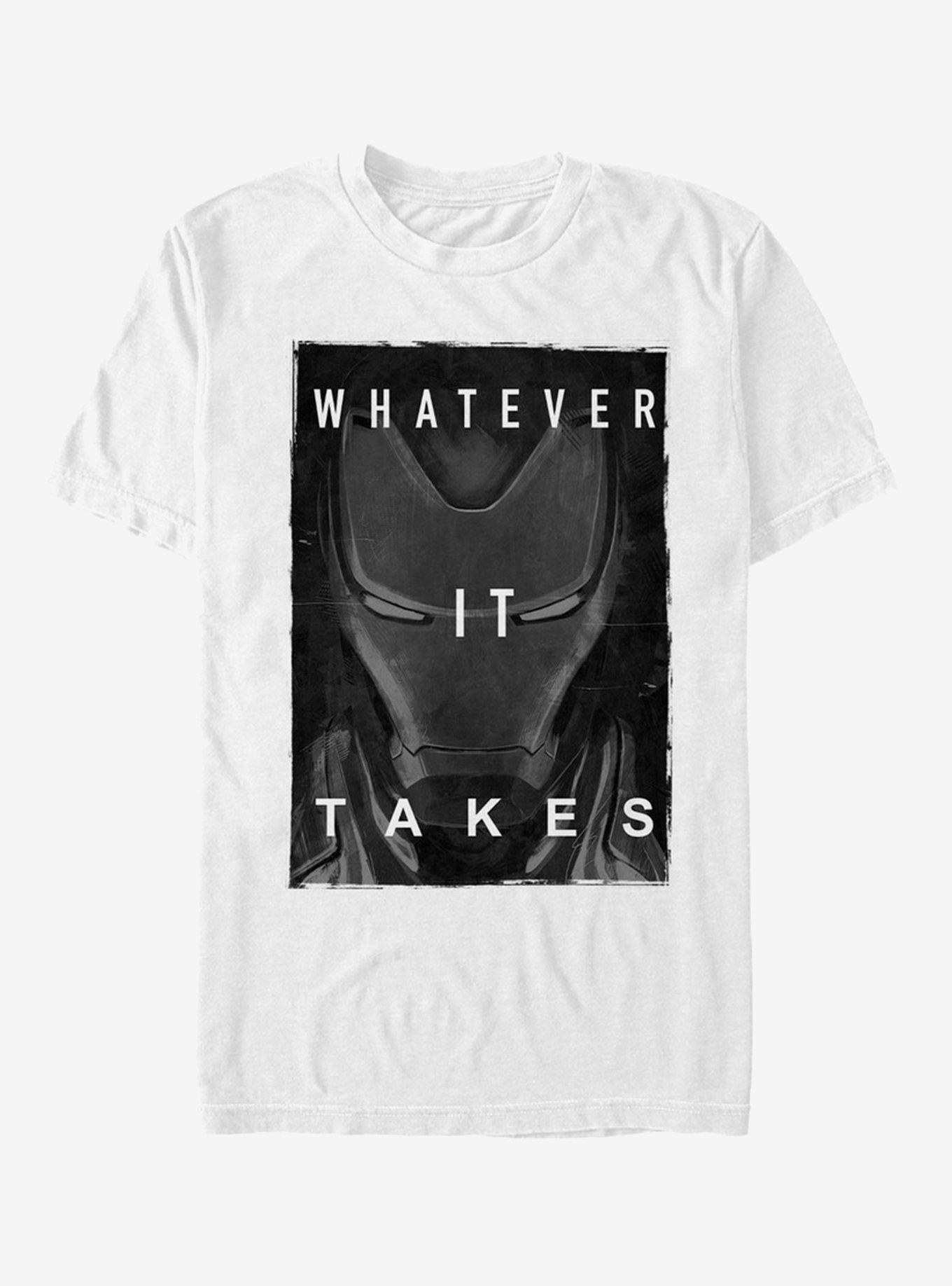 Marvel Avengers Endgame Ironman Darken T-Shirt, , hi-res