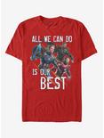 Marvel Avengers Endgame Our Best T-Shirt, RED, hi-res