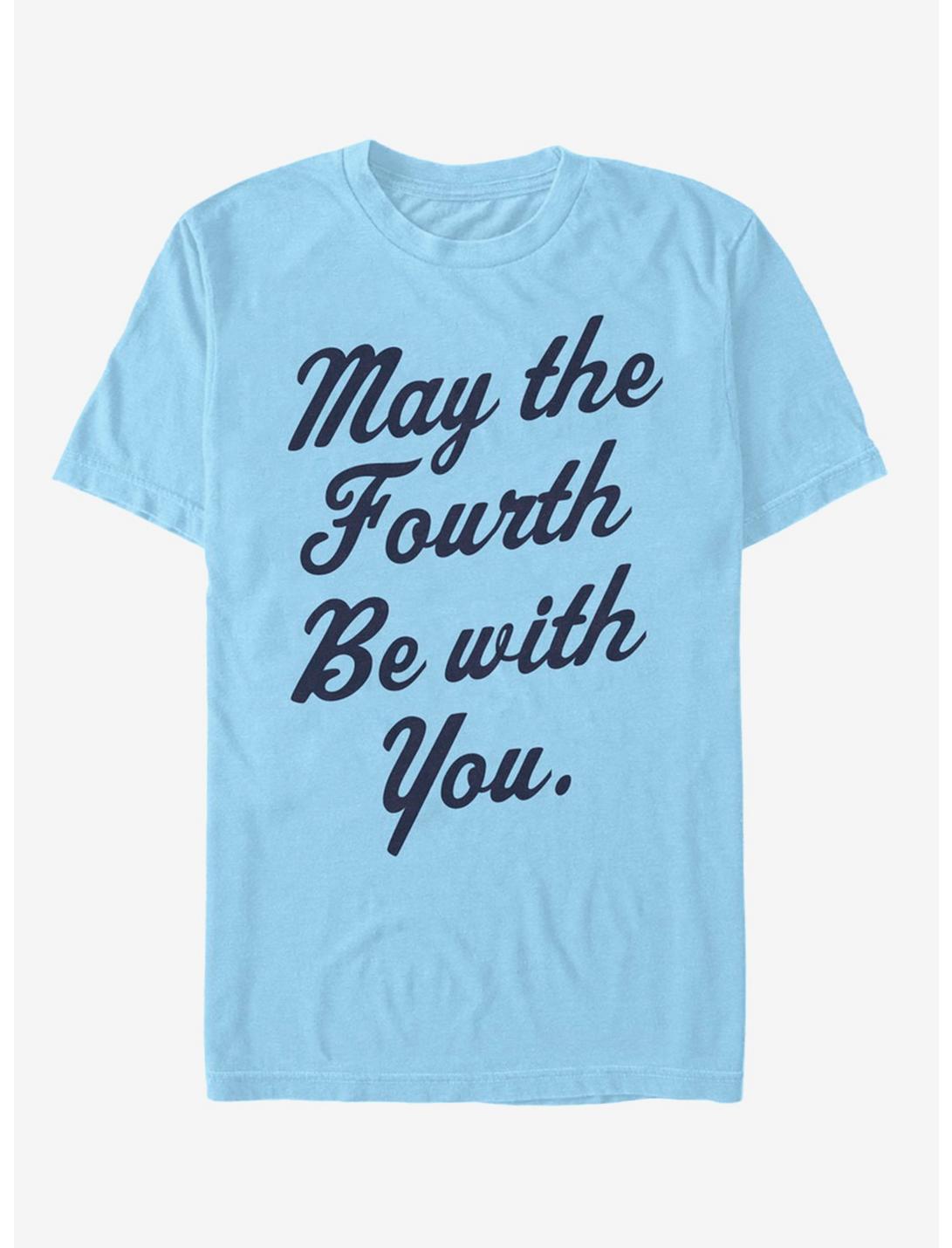 Star Wars Looking May the Fourth T-Shirt, LT BLUE, hi-res