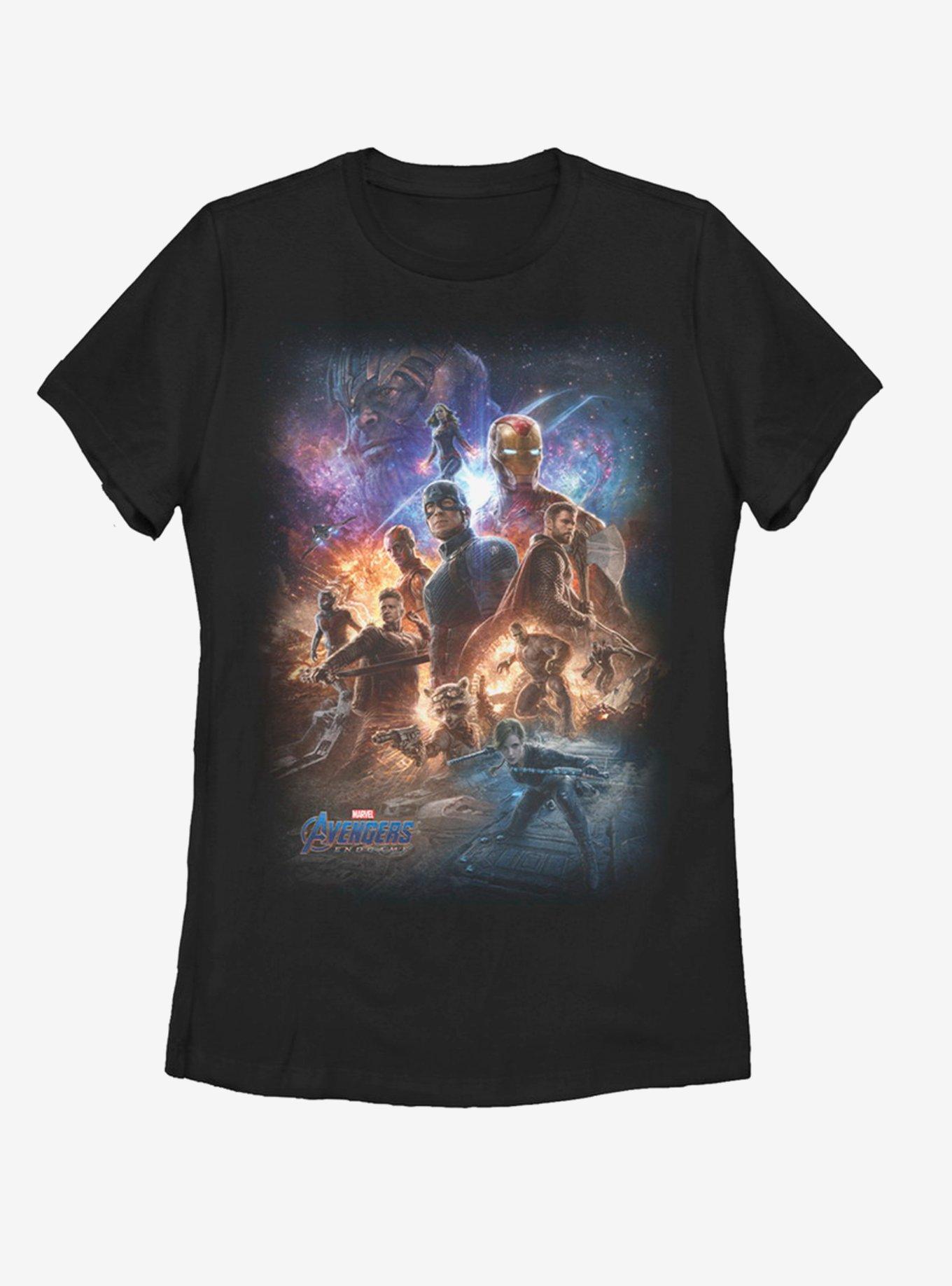 Marvel Avengers: Endgame Endgame Posters Womens T-Shirt, BLACK, hi-res