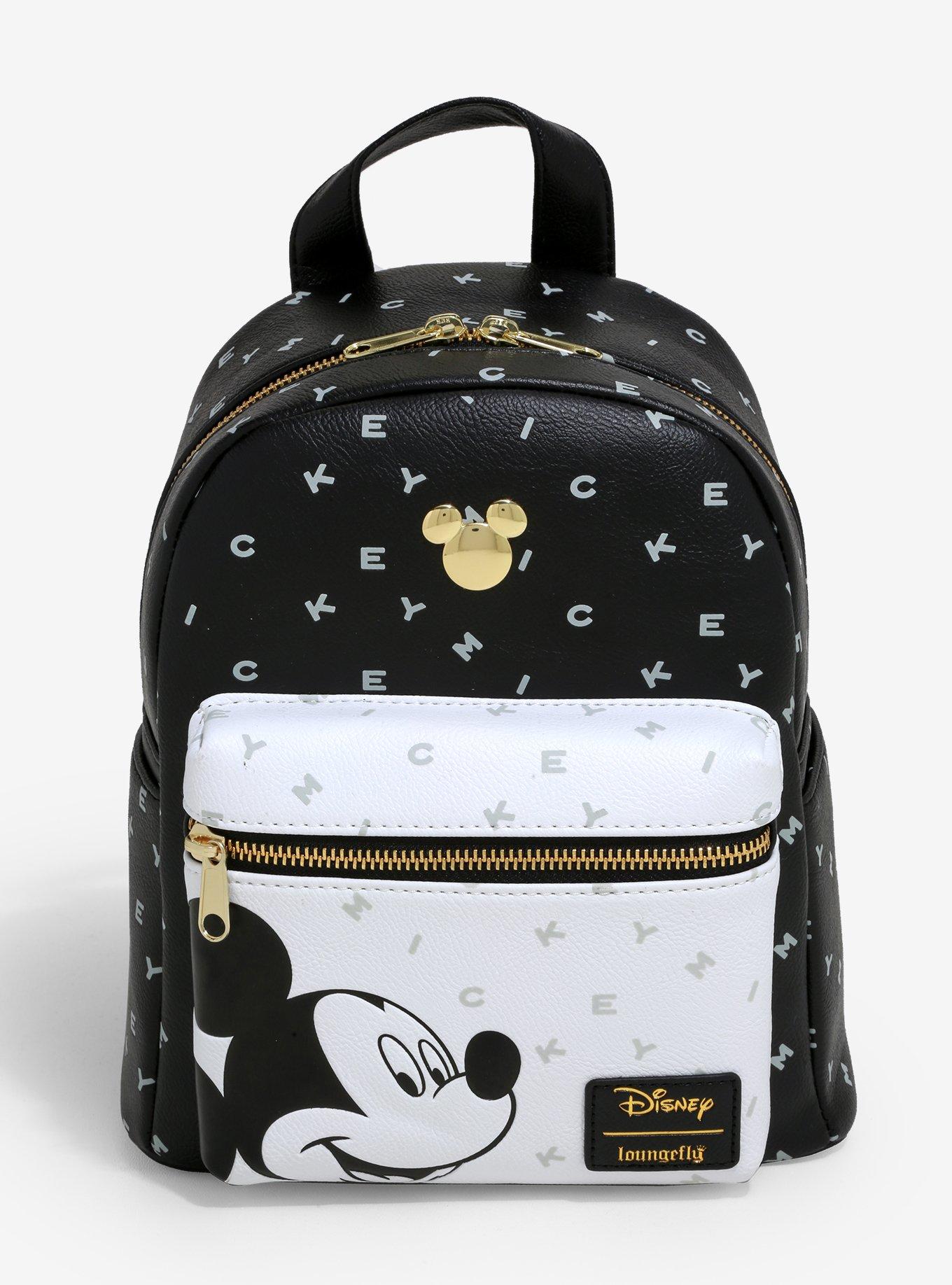 Loungefly Disney Mickey Mouse Letters Mini Backpack, , hi-res