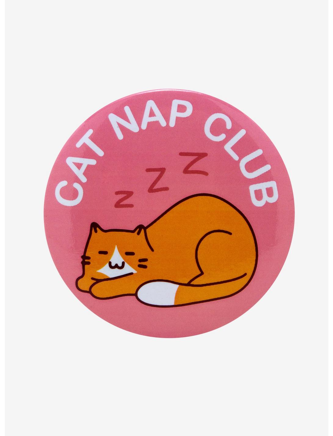Cat Nap Club Button, , hi-res