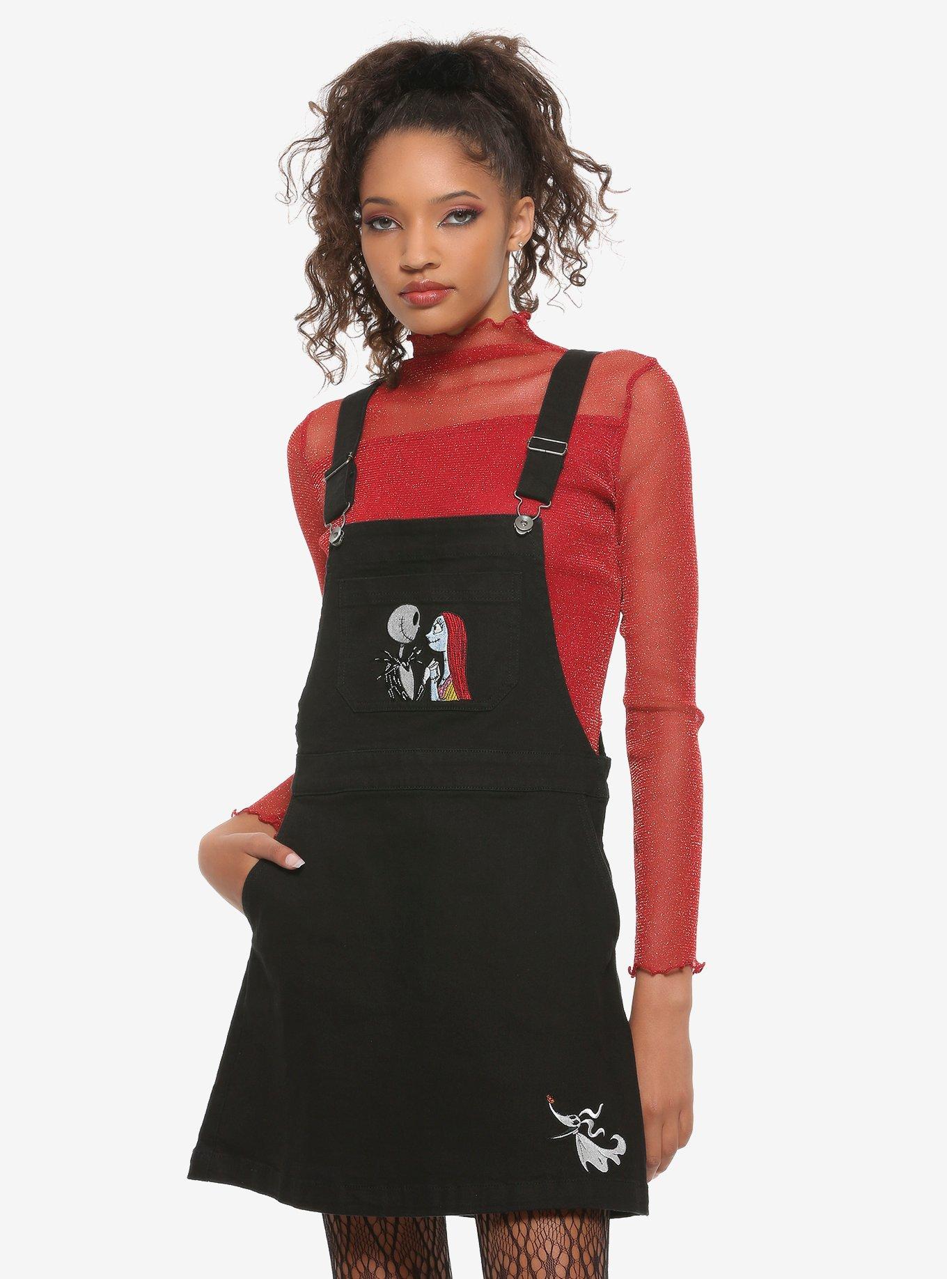 Hot topic overall dress sale