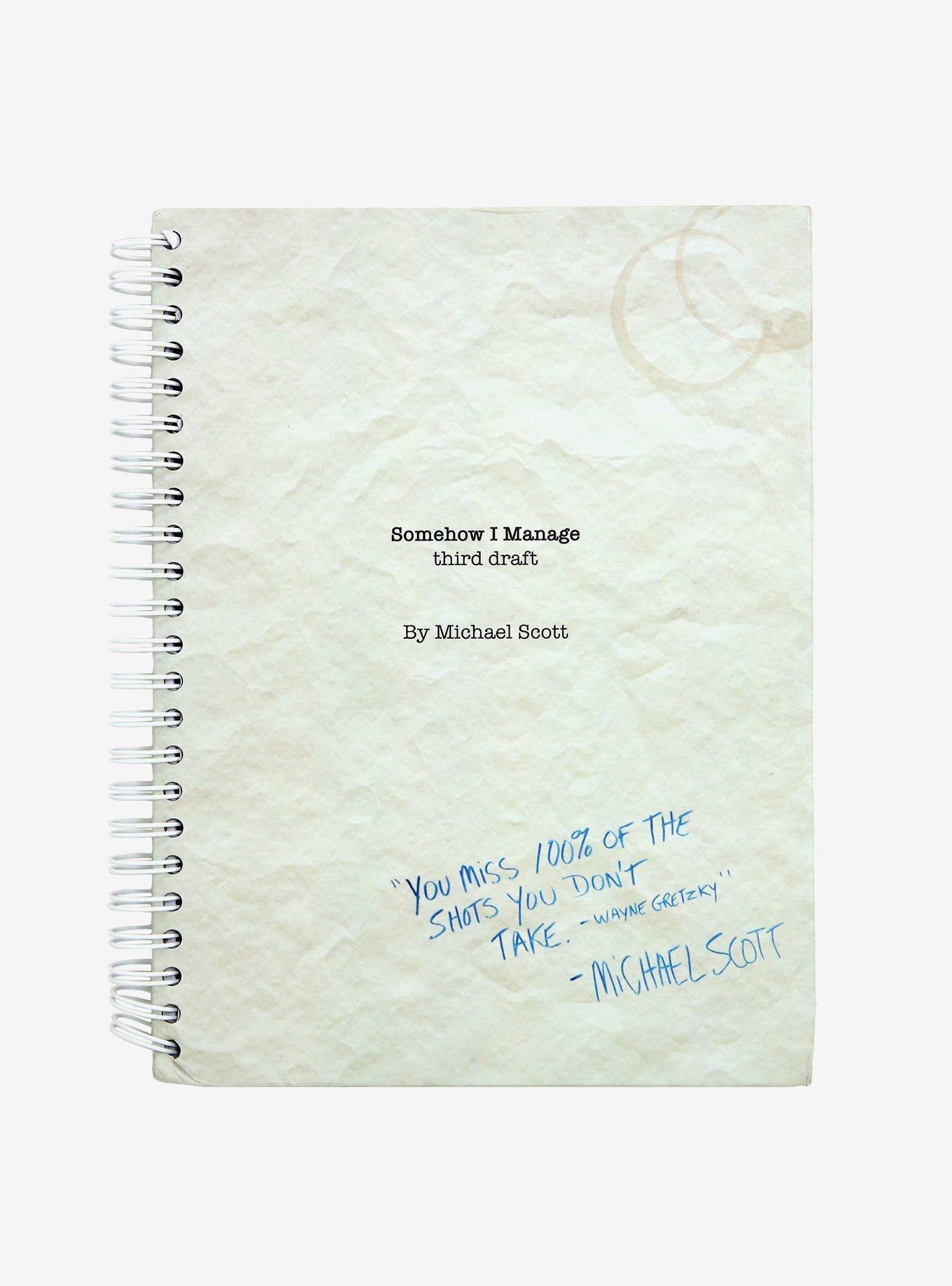 The Office Somehow I Manage Spiral Notebook, , hi-res