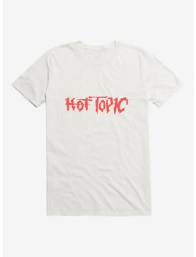 Retro Hot Topic Logo T-Shirt, WHITE, hi-res