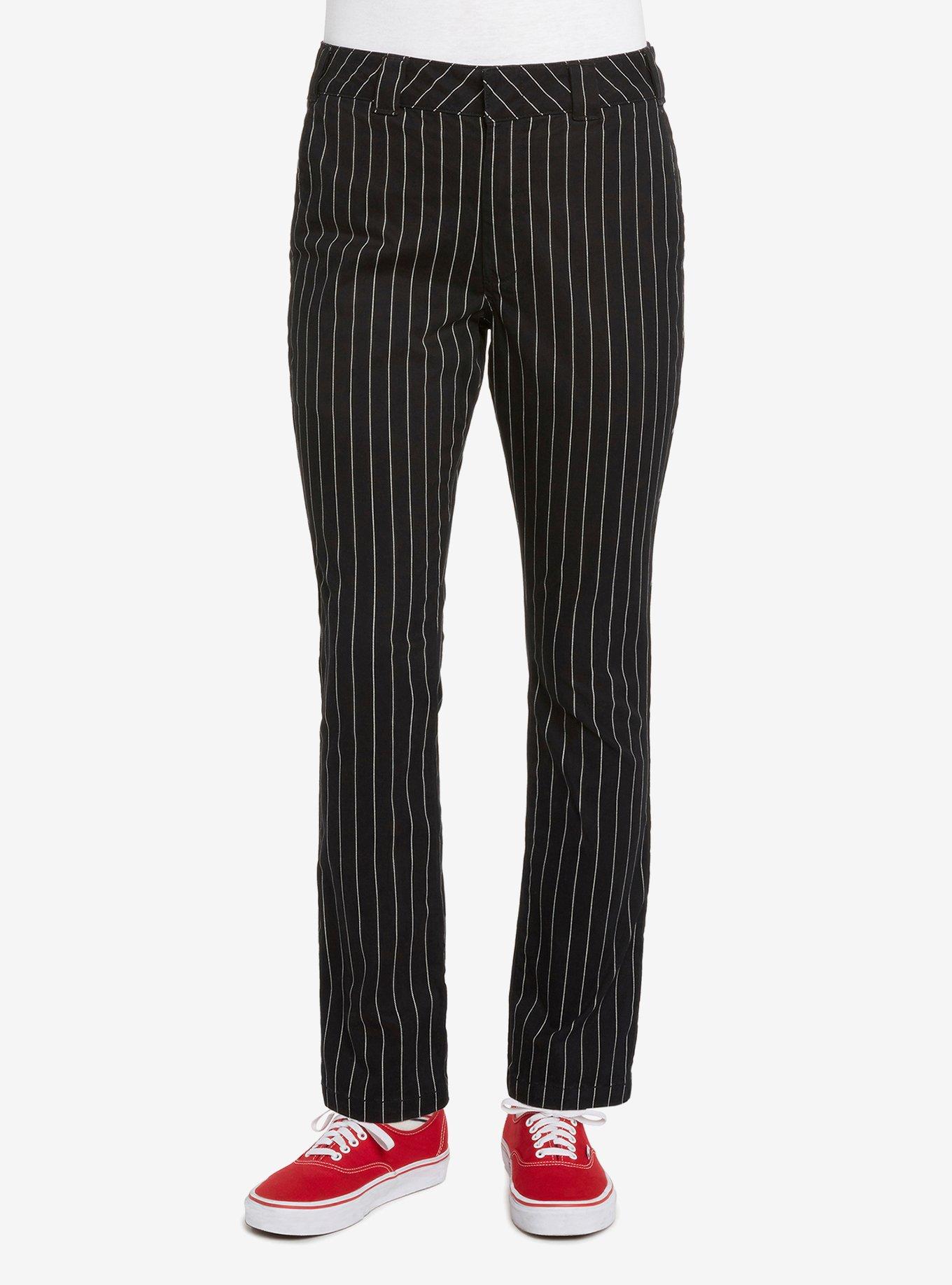 Dickies Pinstripe Skinny Pants, STRIPES, hi-res