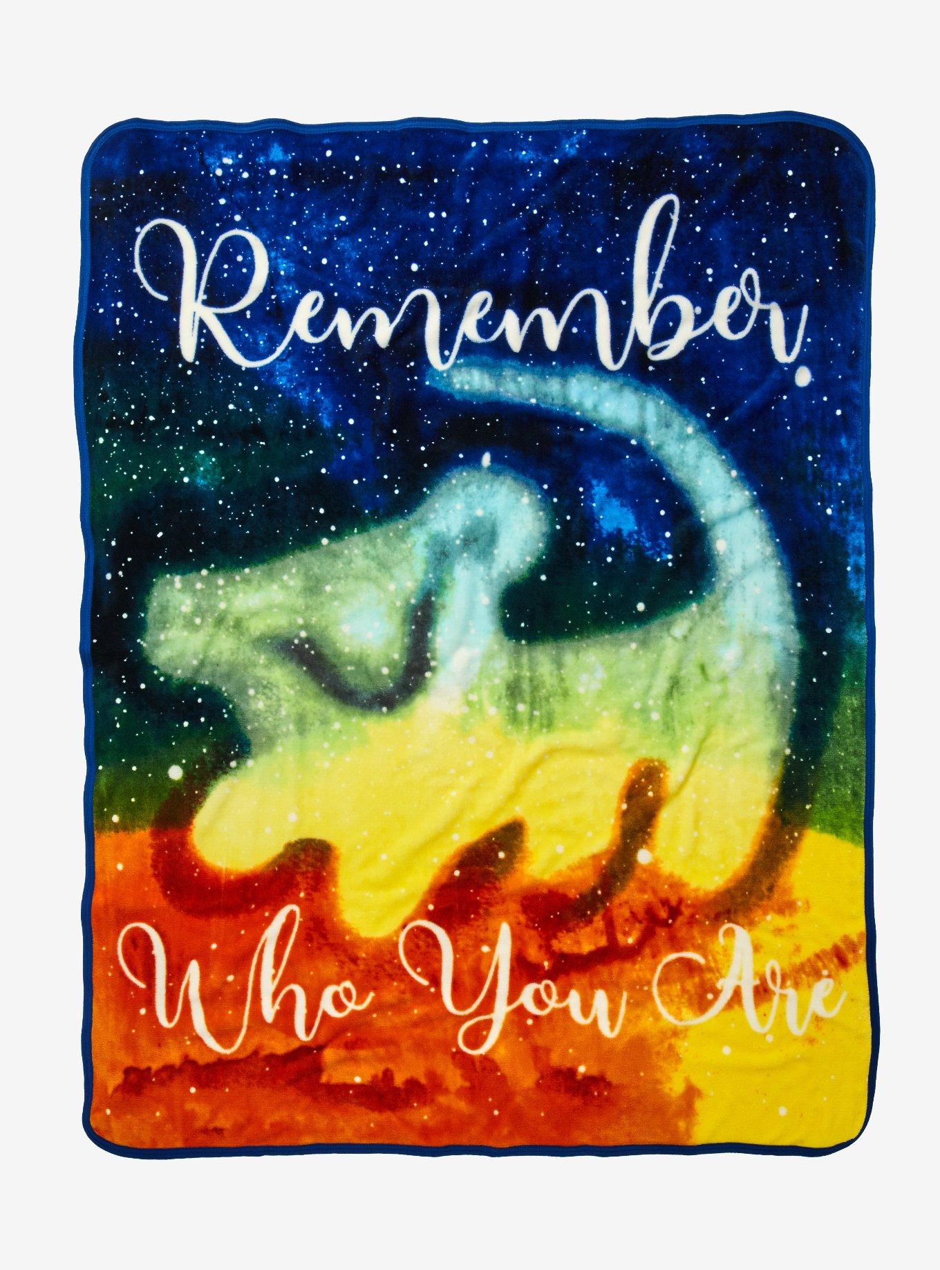 Disney The Lion King Remember Who You Are Throw Blanket