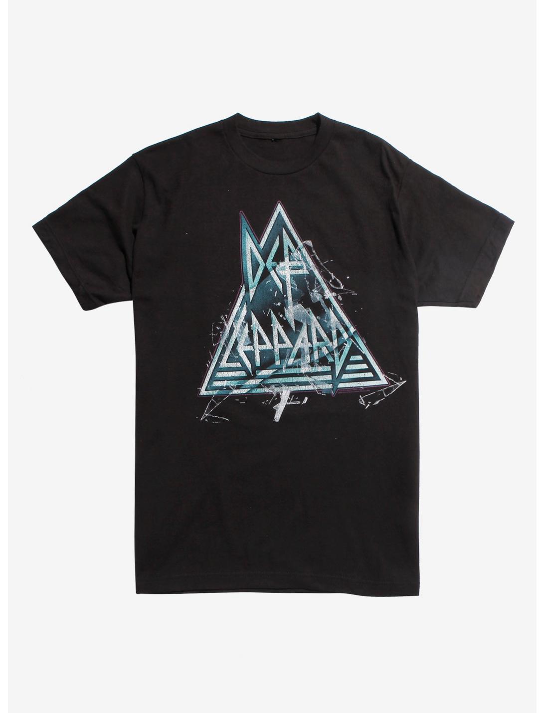 Def Leppard Breaking Glass T-Shirt, BLACK, hi-res