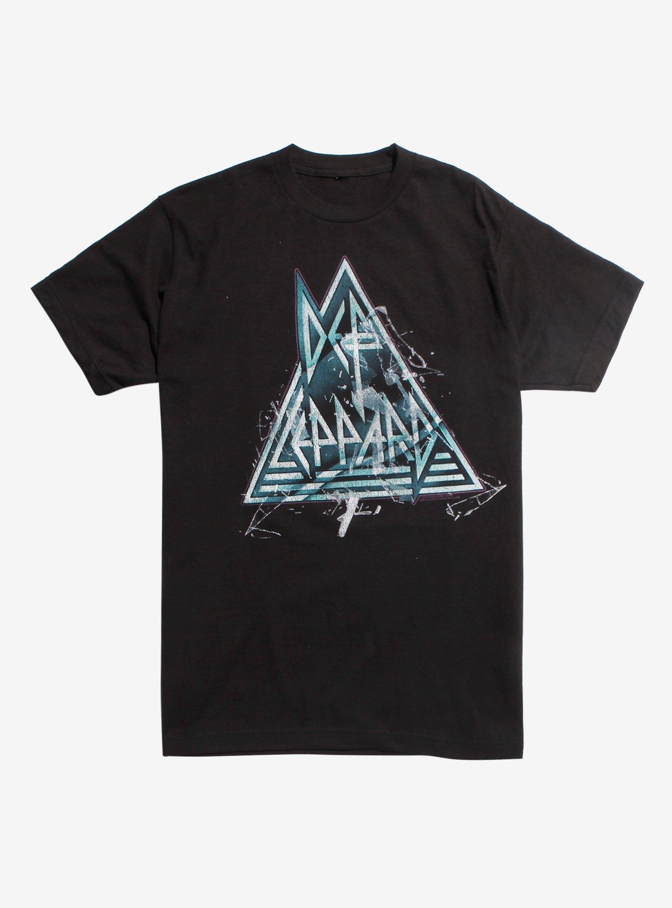 Def Leppard Breaking Glass T-Shirt, BLACK, hi-res