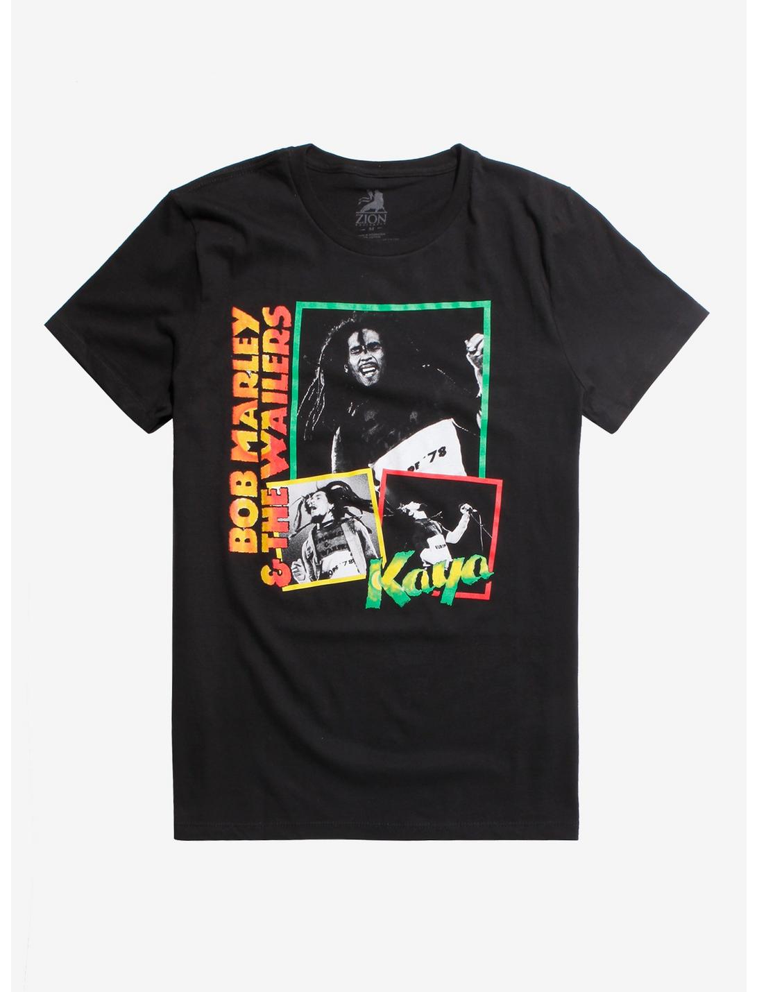 Bob Marley And The Wailers Kaya T-Shirt, BLACK, hi-res