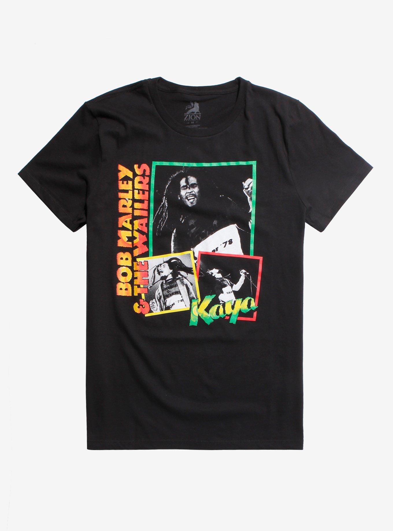 Bob Marley And The Wailers Kaya T-Shirt, BLACK, hi-res