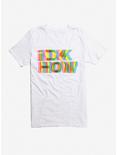 I Don't Know How But They Found Me 3D Logo T-Shirt, WHITE, hi-res